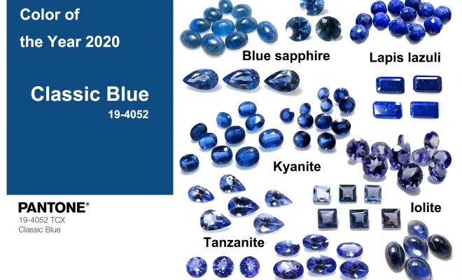 2020年の色 クラシック・ブルー パントン カラー・オブ・ザ・イヤー 天然石 宝石