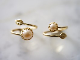 leaf-design-brass-ring