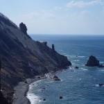 祝津パノラマ展望台から望む日本海